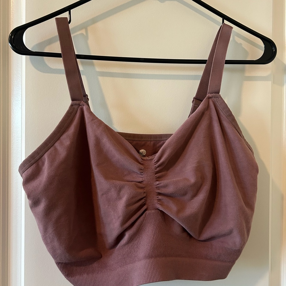 COPY - Sublime® Bamboo Hands-Free Pumping Lounge & Sleep Bra | Twilight - Busty…